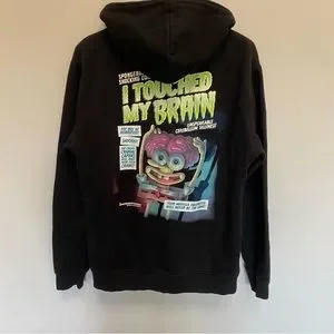 Spongebob i touched my brain hoodie hotsell